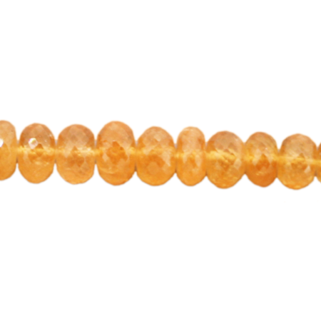 Mandarin Granat, facettiert, D3mm, Strang 40cm