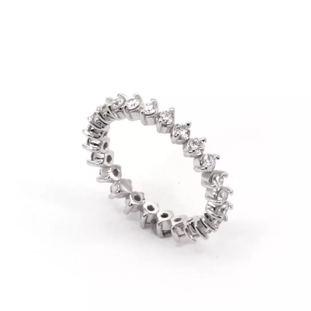 Memoire Ring Weissgold & Diamant – “Wedding-Band”