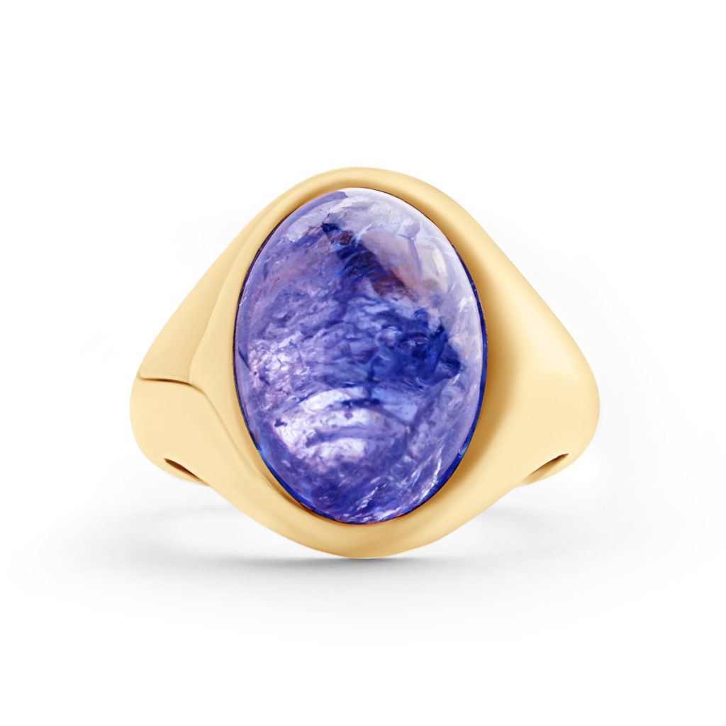 Ring Gold Tansanit