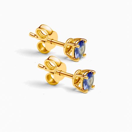 Ohrstecker 18 kt Gold & Saphir – “Special Moments