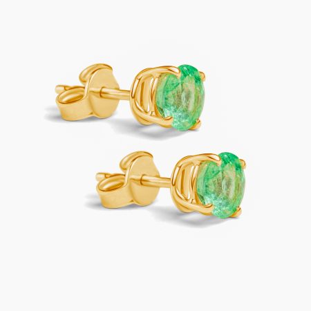 Ohrstecker 18kt Gold & Smaragd – “Special Moments”