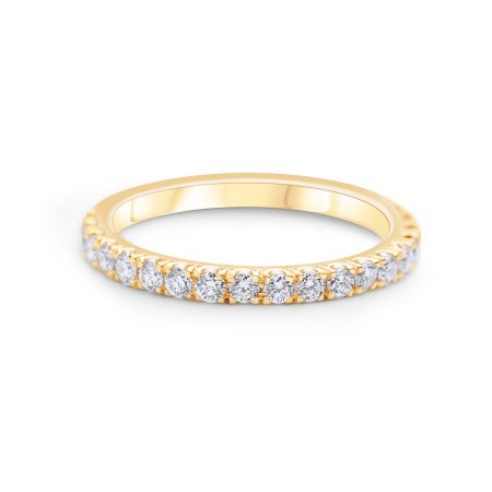 Memoire Ring 18kt Gold & 20 Brillanten – “Half Eternity”