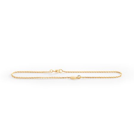 Gold Armkette mit Diamant – Geburtsstein April