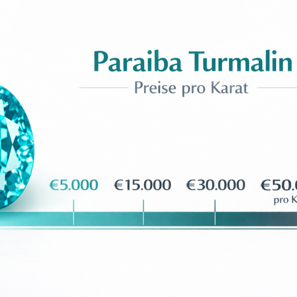 Wie viel kostet ein Paraiba Turmalin?