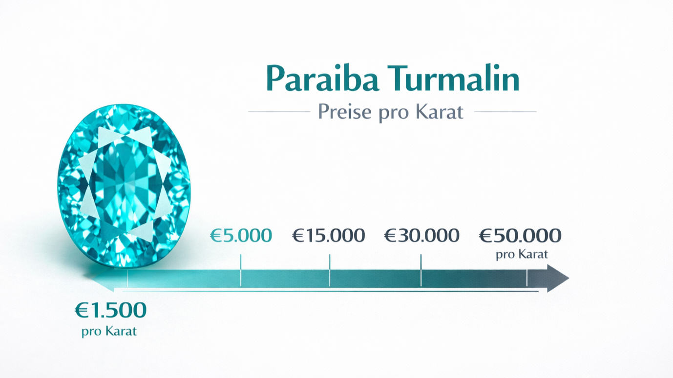 Paraiba Turmalin Preis pro Karat